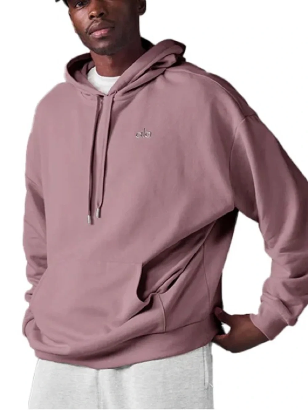 Alo Yoga Accolade Hoodie Smoky Quartz